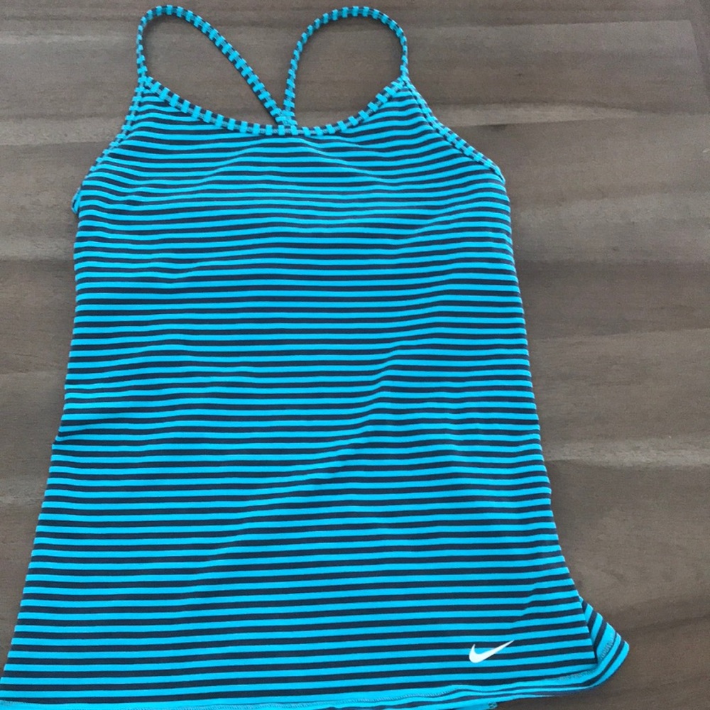 Nike Dri-Fit tank with built in bra M
